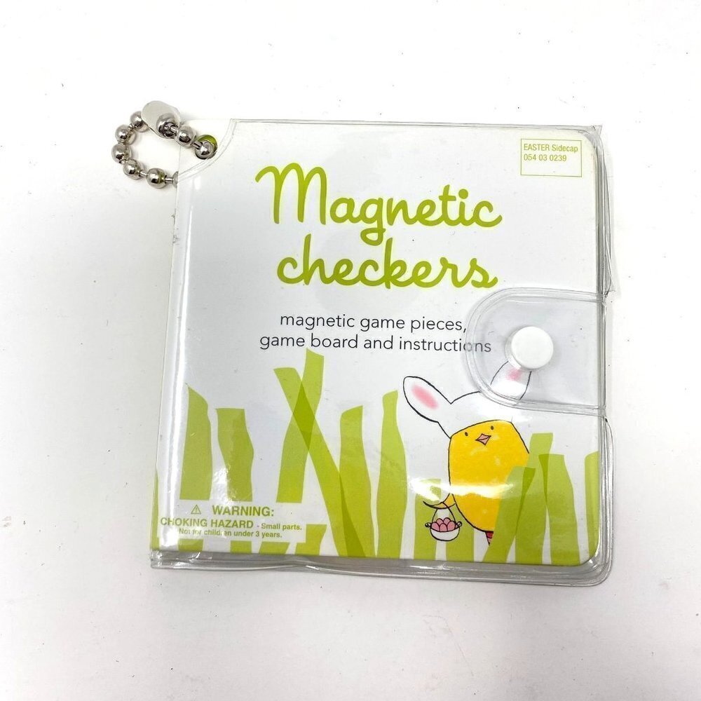 Target Magnetic Checkers Easter Basket Car Activity Chicks Bunny